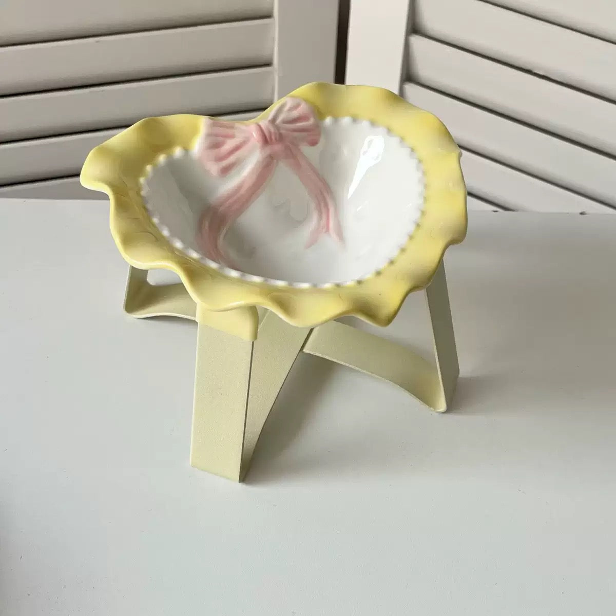 LuvPet Heart Cat Bowl