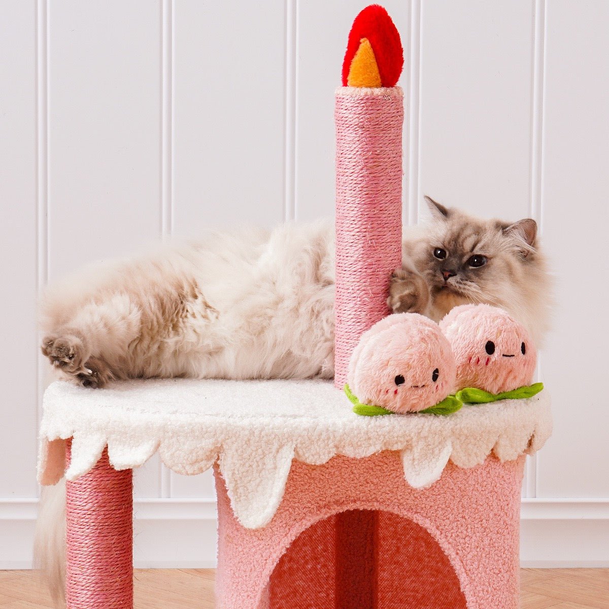 Birthday Cake Cat Tree - PawPaw Palace -