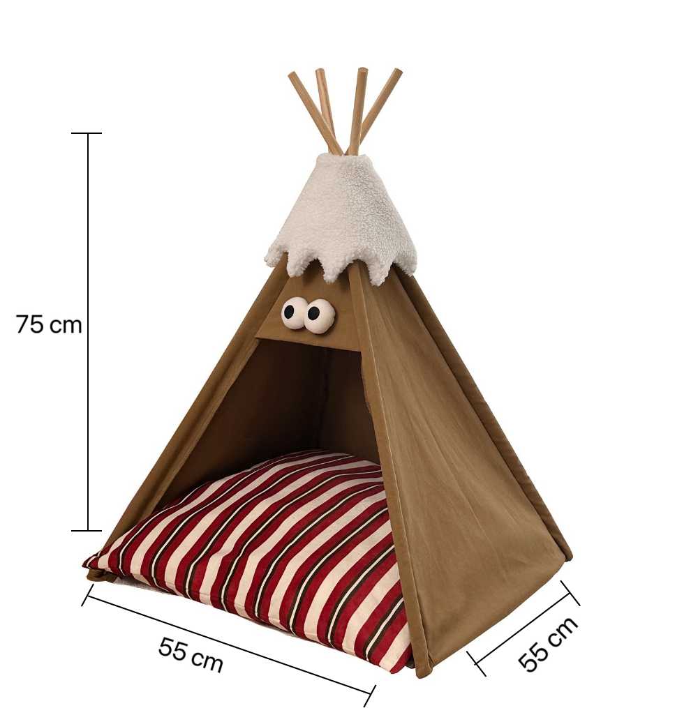 Cat Tent Bed - PawPaw Palace -