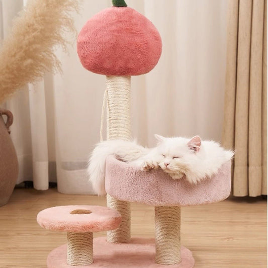Cherry Blossom Cat Tree - PawPaw Palace -