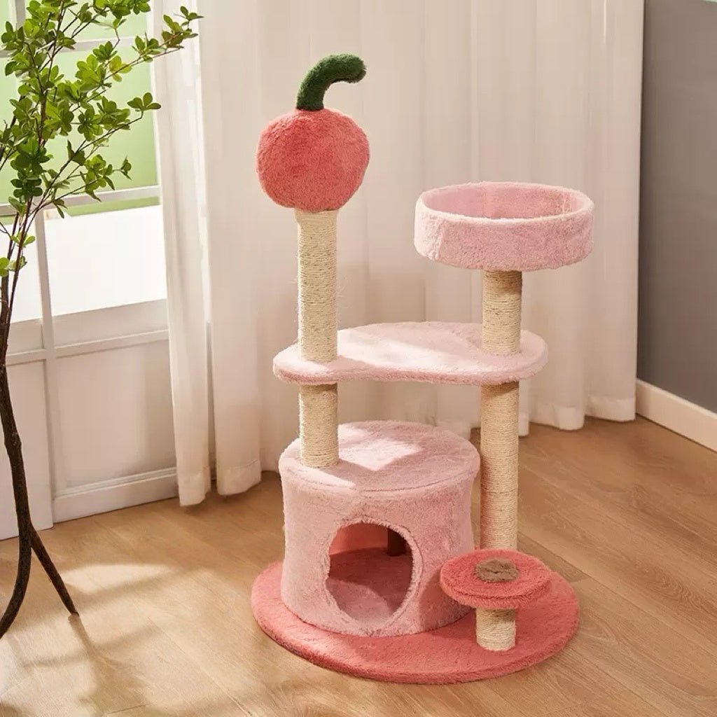 Cherry Blossom Cat Tree - PawPaw Palace -