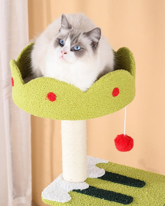Ice Cream Cat Tree| Multi Level Cat Tree - PawPaw Palace -