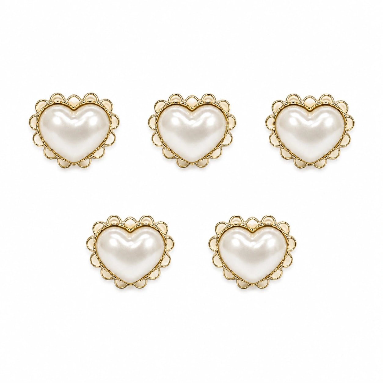 Ivory Pearl Heart - PawPaw Palace -