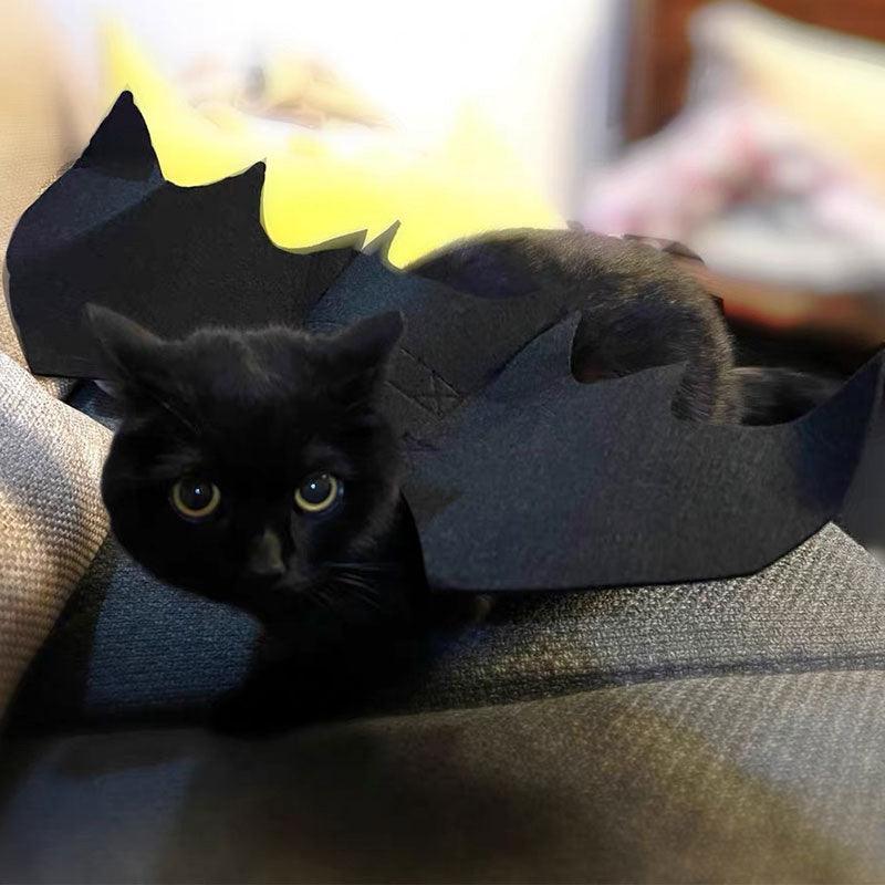 Pet Bat Wing Cosplay Halloween 3 Color Costume Props - PawPaw Palace -