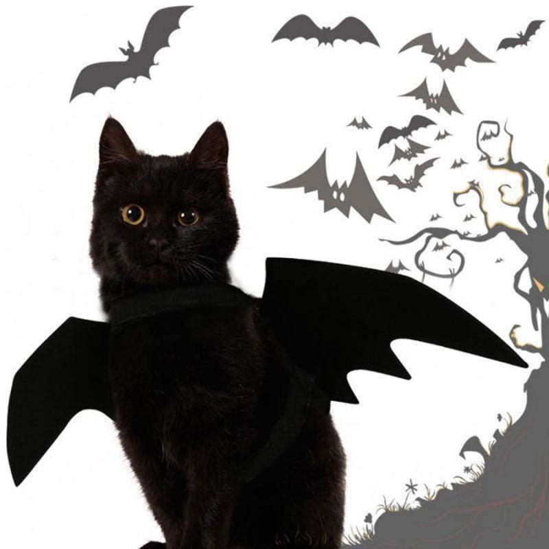 Pet Bat Wing Cosplay Halloween 3 Color Costume Props - PawPaw Palace -