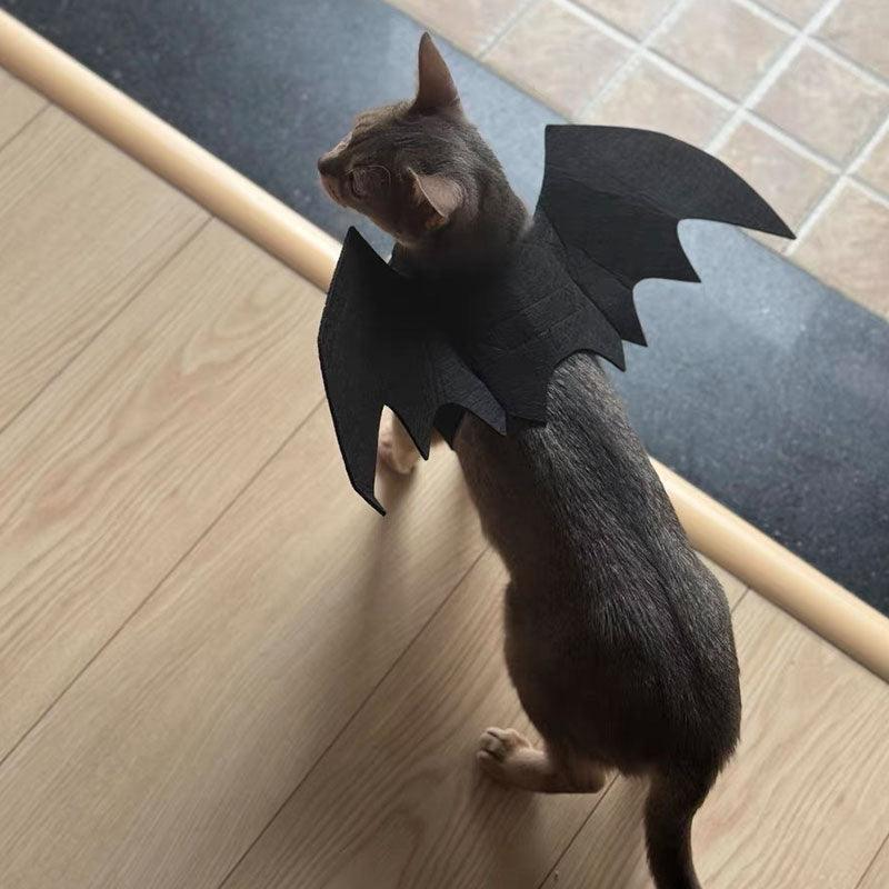 Pet Bat Wing Cosplay Halloween 3 Color Costume Props - PawPaw Palace -