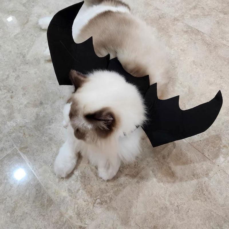 Pet Bat Wing Cosplay Halloween 3 Color Costume Props - PawPaw Palace -