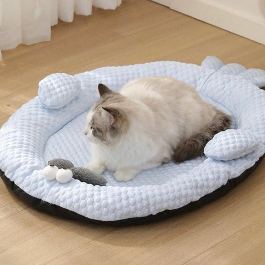 Seal Styled Cooling Cat Bed - PawPaw Palace -