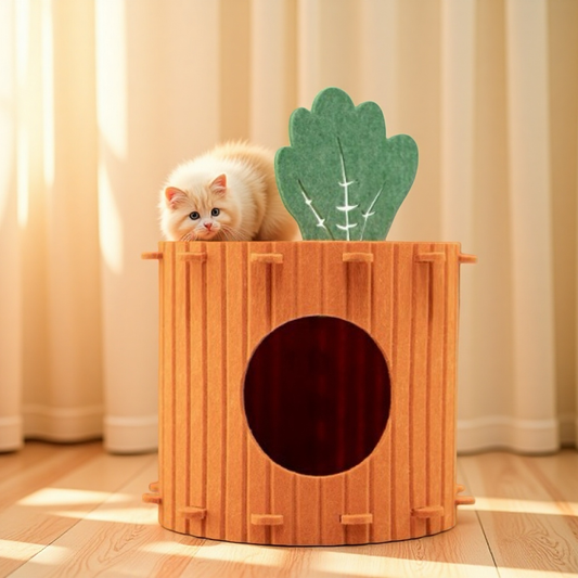 Carrot Cat Bed