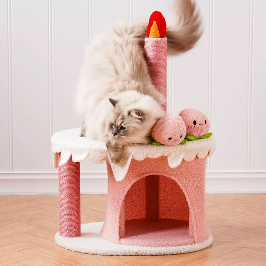 Birthday Cake Cat Tree