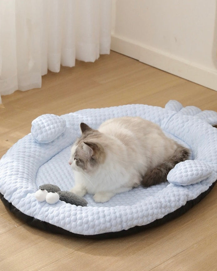 Seal Styled Cooling Cat Bed