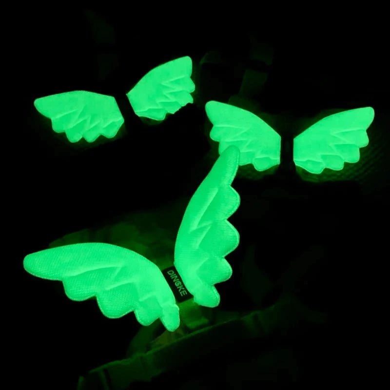 3D Glow Angel Wing Dog Harness & Leash Set - PawPaw Palace - 