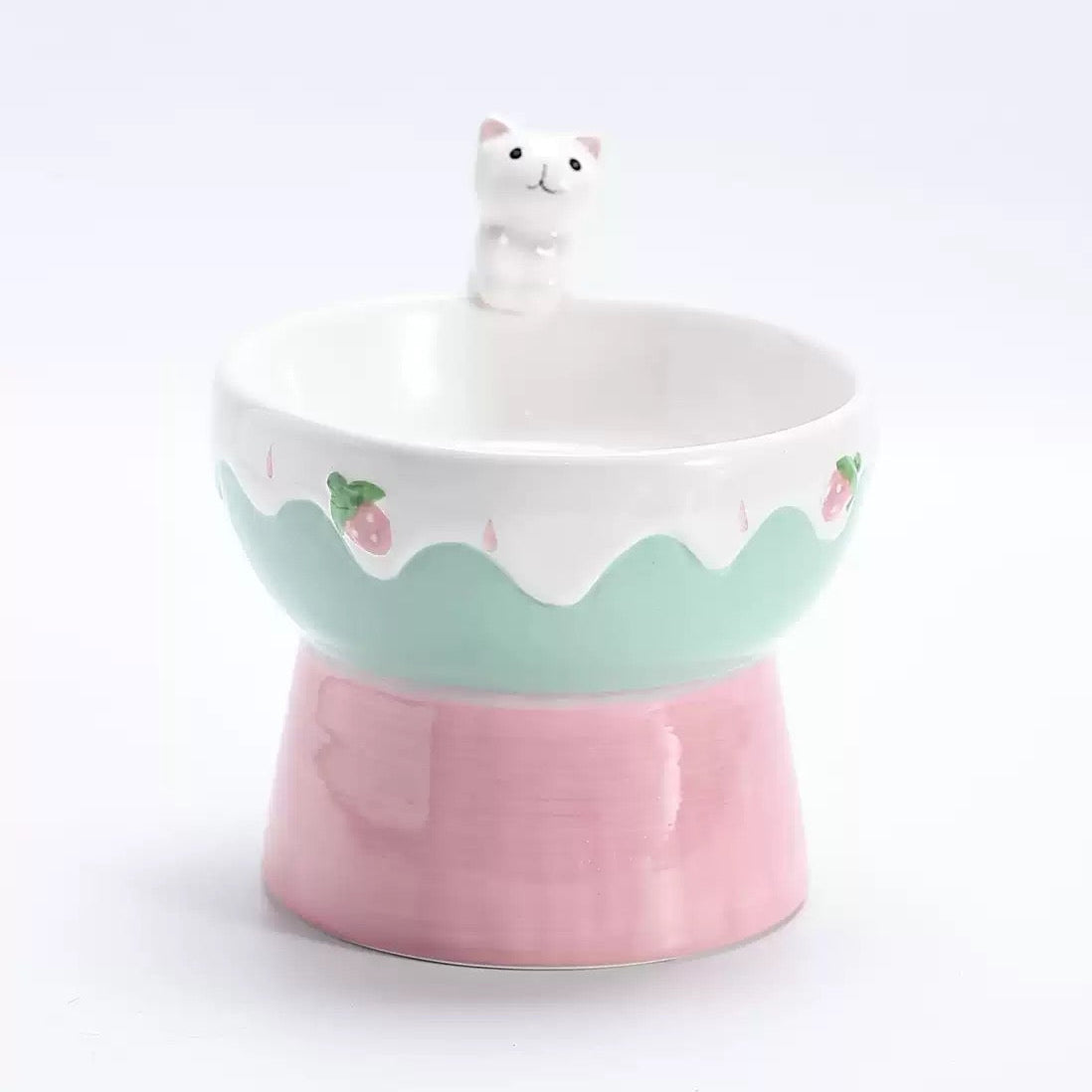 Honey Jar Cat Bowl
