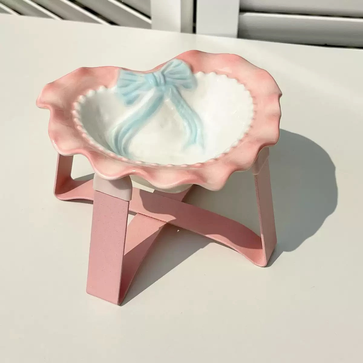 LuvPet Heart Cat Bowl
