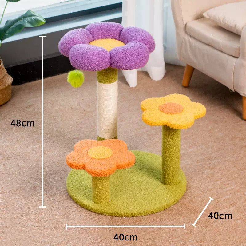 Bloomy Flower Cat Tree