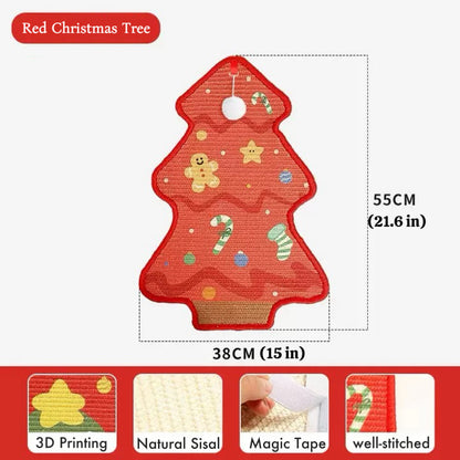 Artistic Scratching Pad | Wall Mounted Cat Scratcher