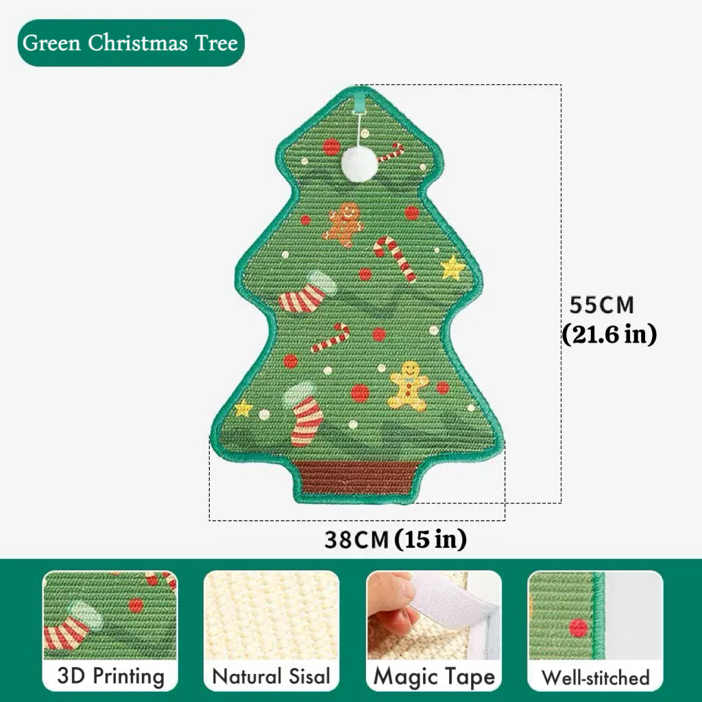 Artistic Scratching Pad | Wall Mounted Cat Scratcher