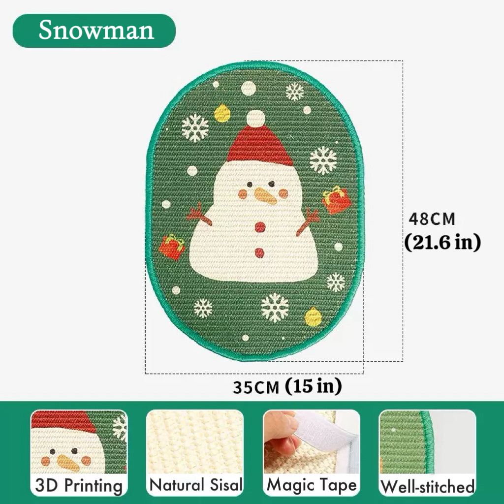 Artistic Scratching Pad | Wall Mounted Cat Scratcher