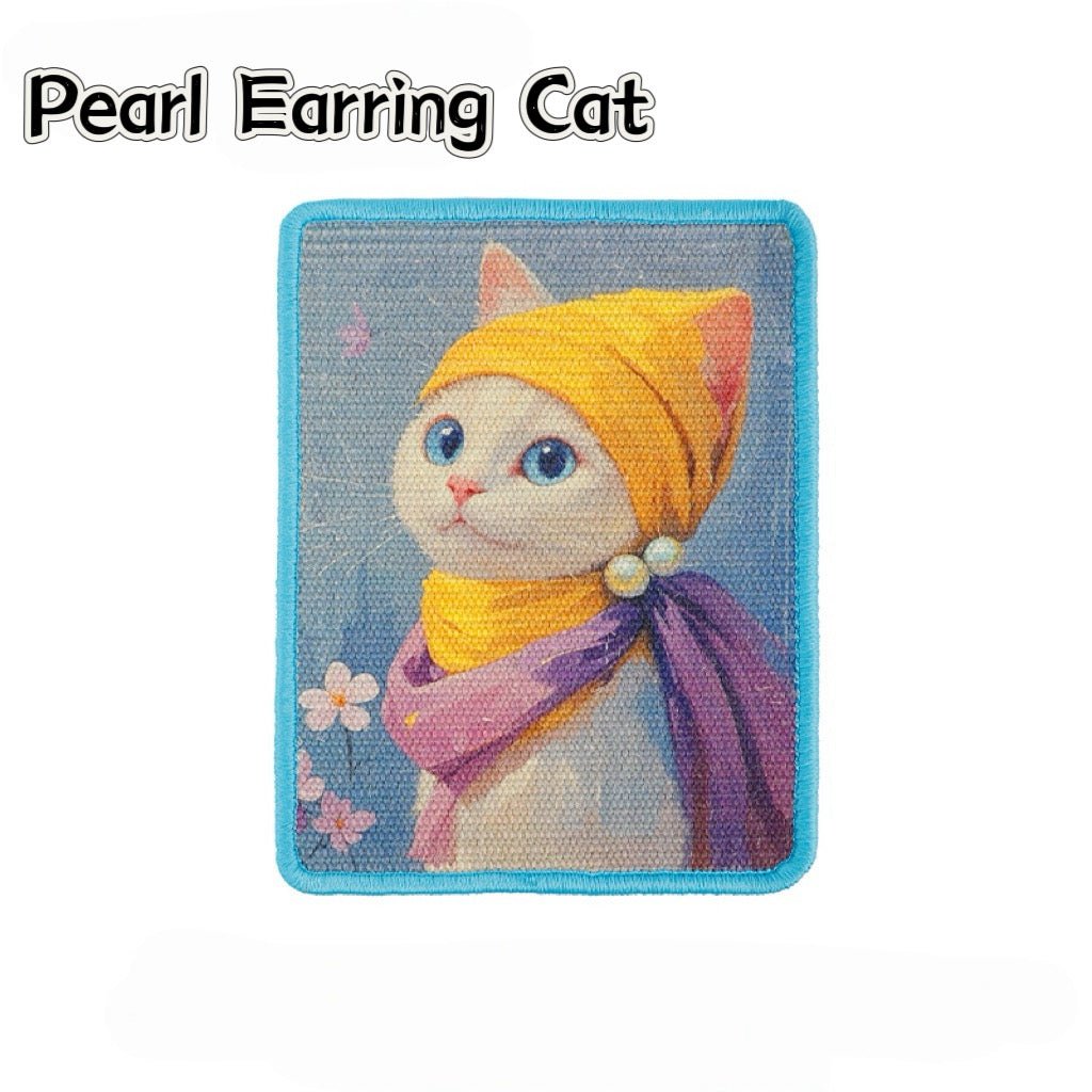 Artistic Wall Cat Scratcher - PawPaw Palace - 