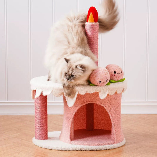 Birthday Cake Cat Tree - PawPaw Palace - 
