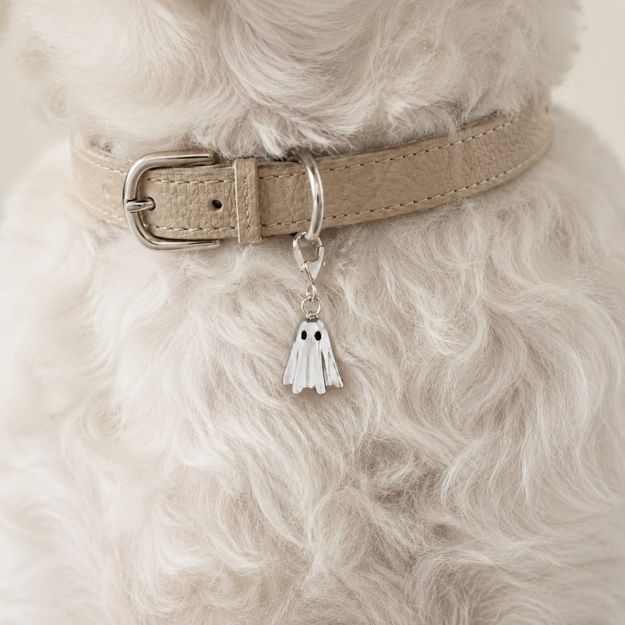 Ghost Silver Charm - PawPaw Palace - 