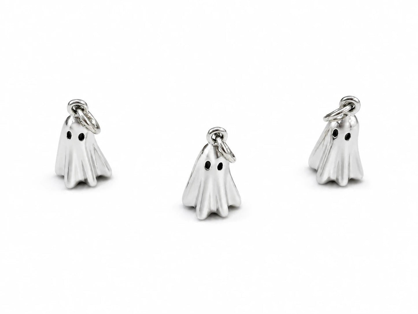 Ghost Silver Charm - PawPaw Palace - 