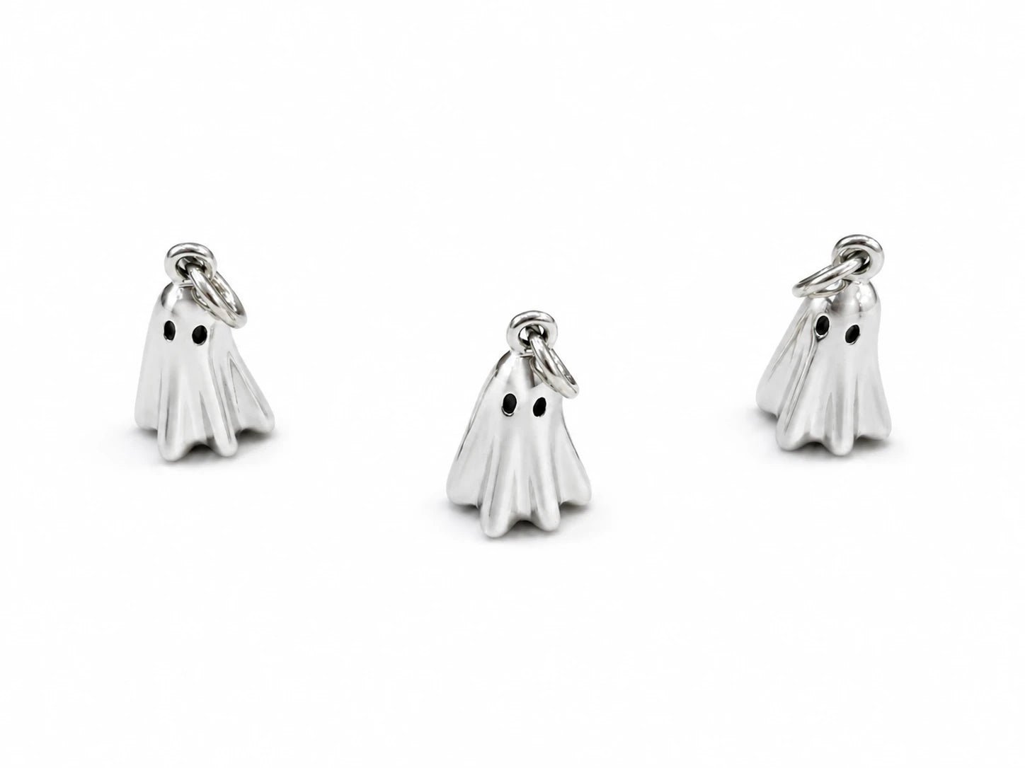 Ghost Silver Charm - PawPaw Palace - 