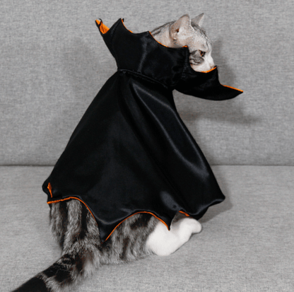 Halloween Vampire Cape for Cats and Dogs - PawPaw Palace - PHA3535S-1