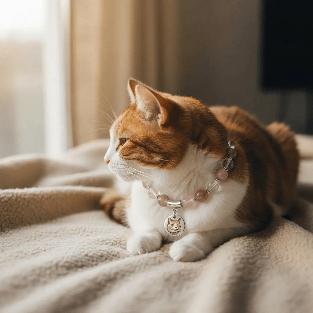 Healing Crystal Collar for Pets - PawPaw Palace - 