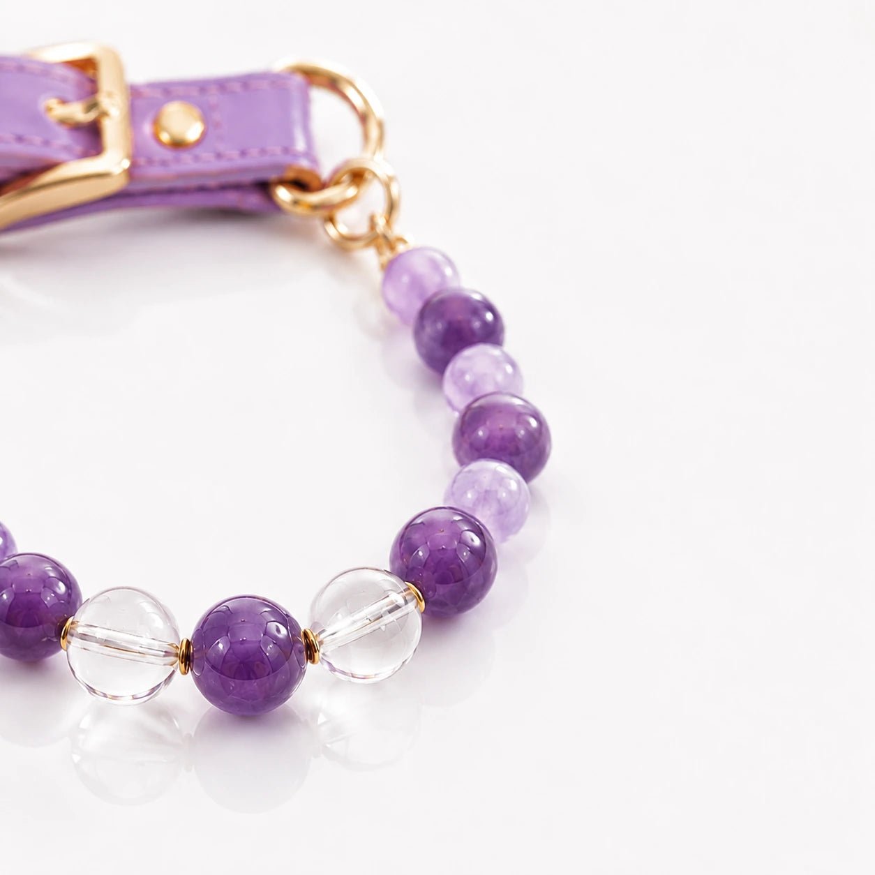 Healing Crystal Pet Collar for Dogs and Cats - PawPaw Palace - 