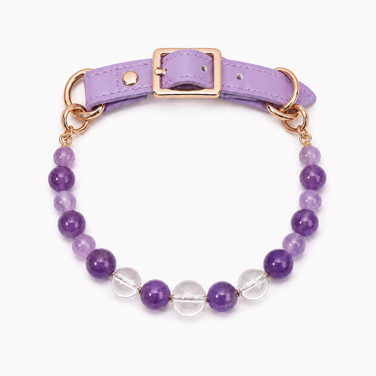 Healing Crystal Pet Collar for Dogs and Cats - PawPaw Palace - 