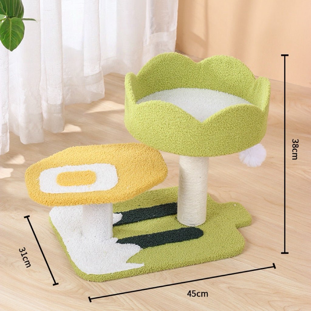 Small Size-Ice Cream Cat Tree| Multi Level Cat Tree - PawPaw Palace -