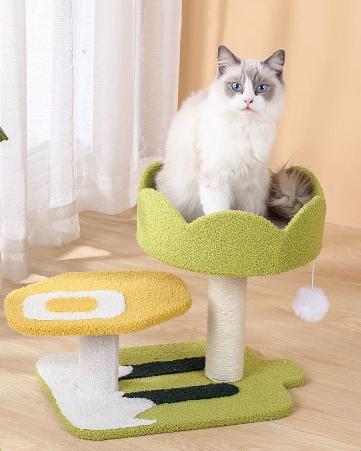 Ice Cream Cat Tree| Multi Level Cat Tree - PawPaw Palace -