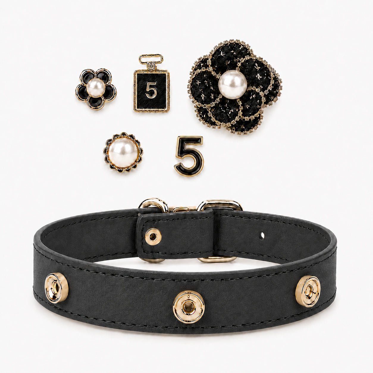 Interchangeable Dog Collar Charm Bundle - PawPaw Palace - 