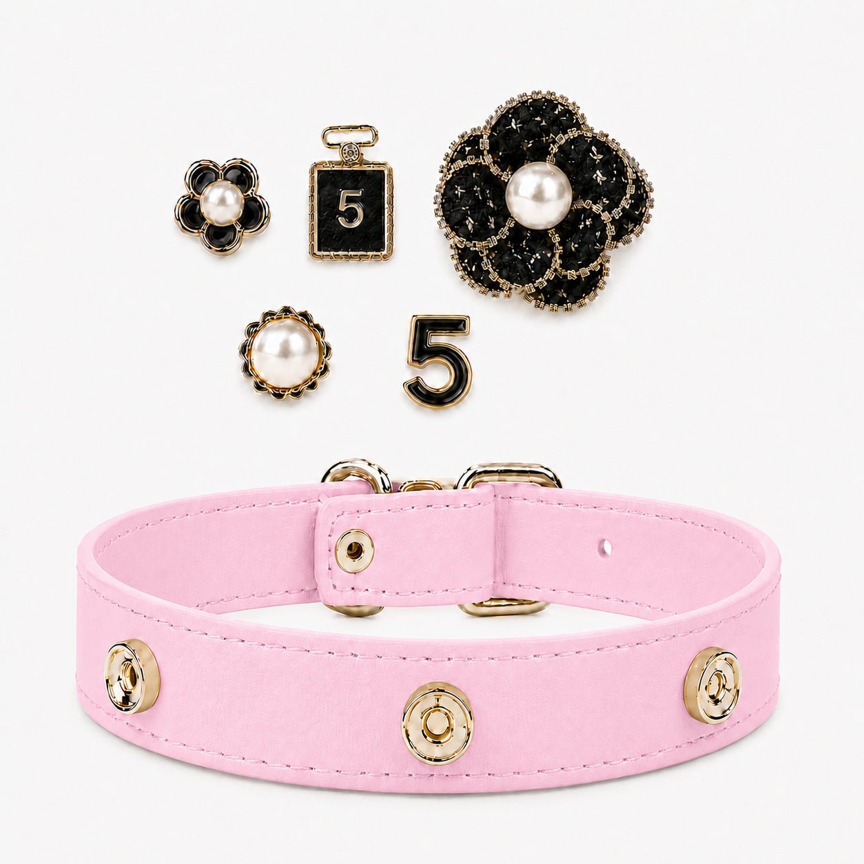Interchangeable Dog Collar Charm Bundle - PawPaw Palace - 