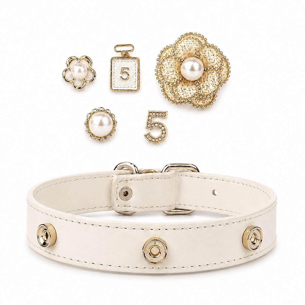 Interchangeable Dog Collar Charm Bundle - PawPaw Palace - 