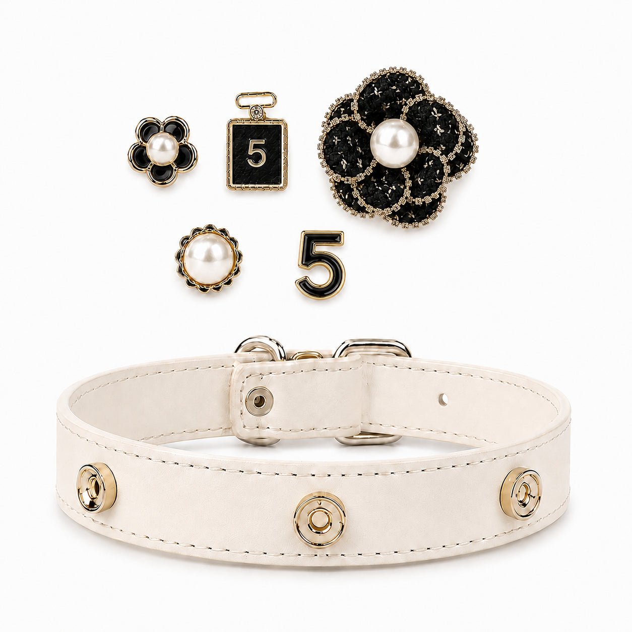 Interchangeable Dog Collar Charm Bundle - PawPaw Palace - 