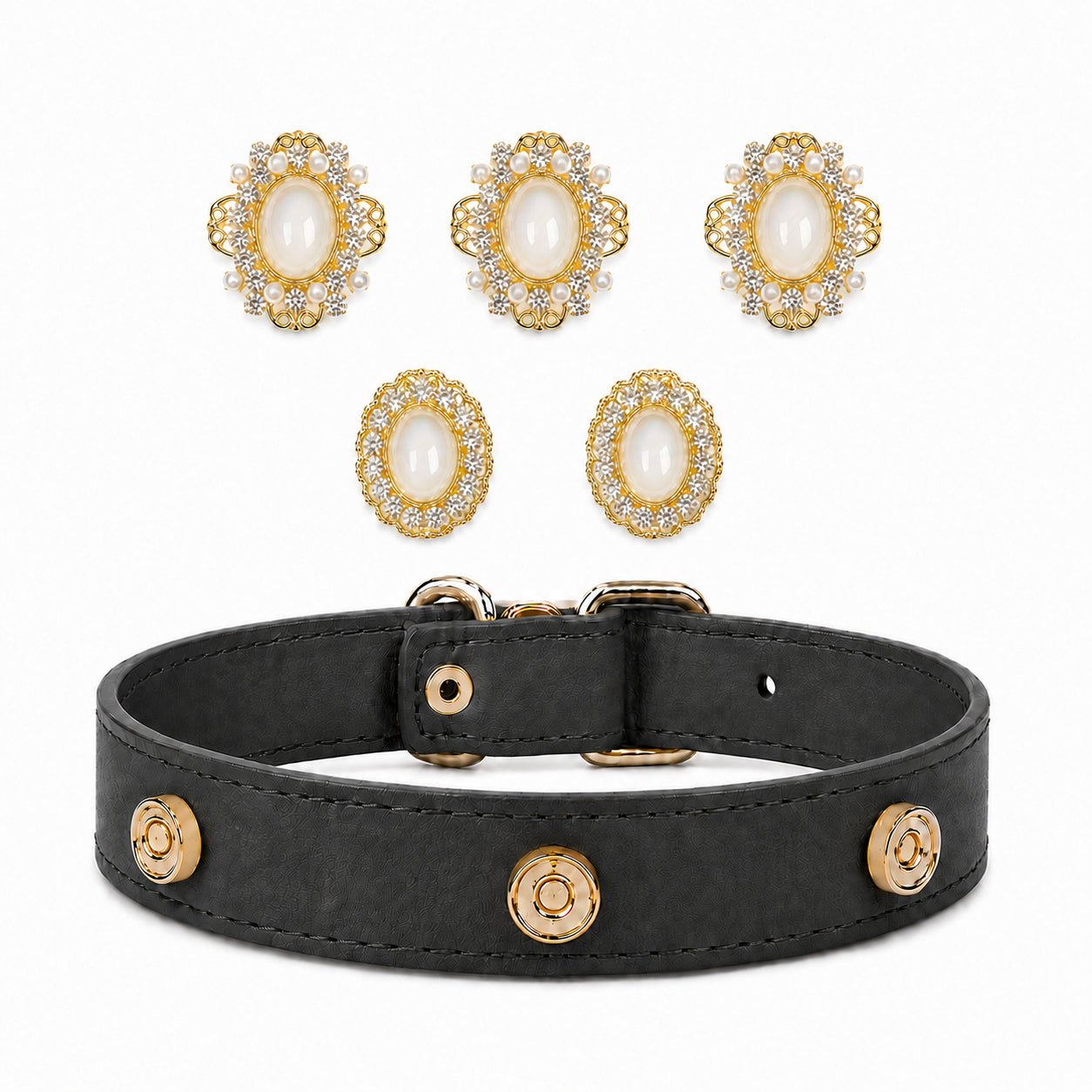 Interchangeable Dog Collar Charm Bundle - PawPaw Palace - 
