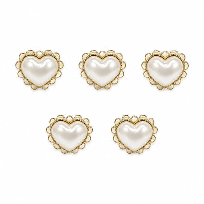 Ivory Pearl Heart - PawPaw Palace - 