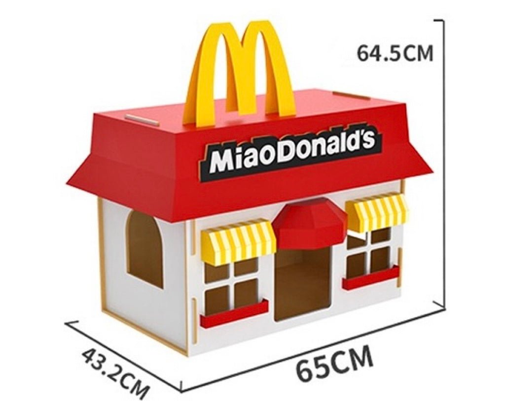 MiaoDonald's Cat Scratcher - PawPaw Palace - 