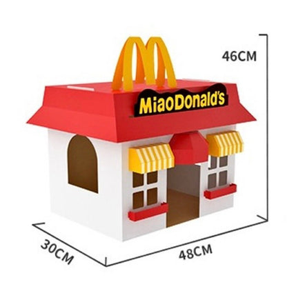 MiaoDonald's Cat Scratcher - PawPaw Palace - 