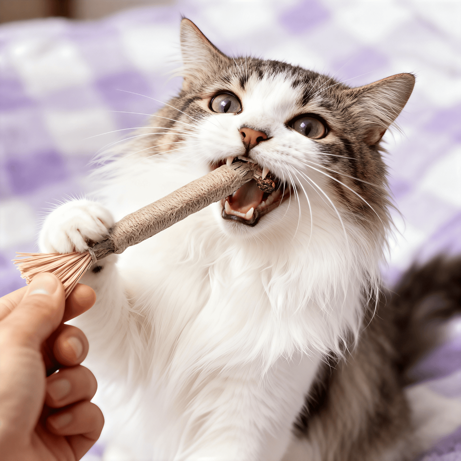 Natural Silvervine Dental Sticks| Catmint Silvervine Blend Sticks - PawPaw Palace - 