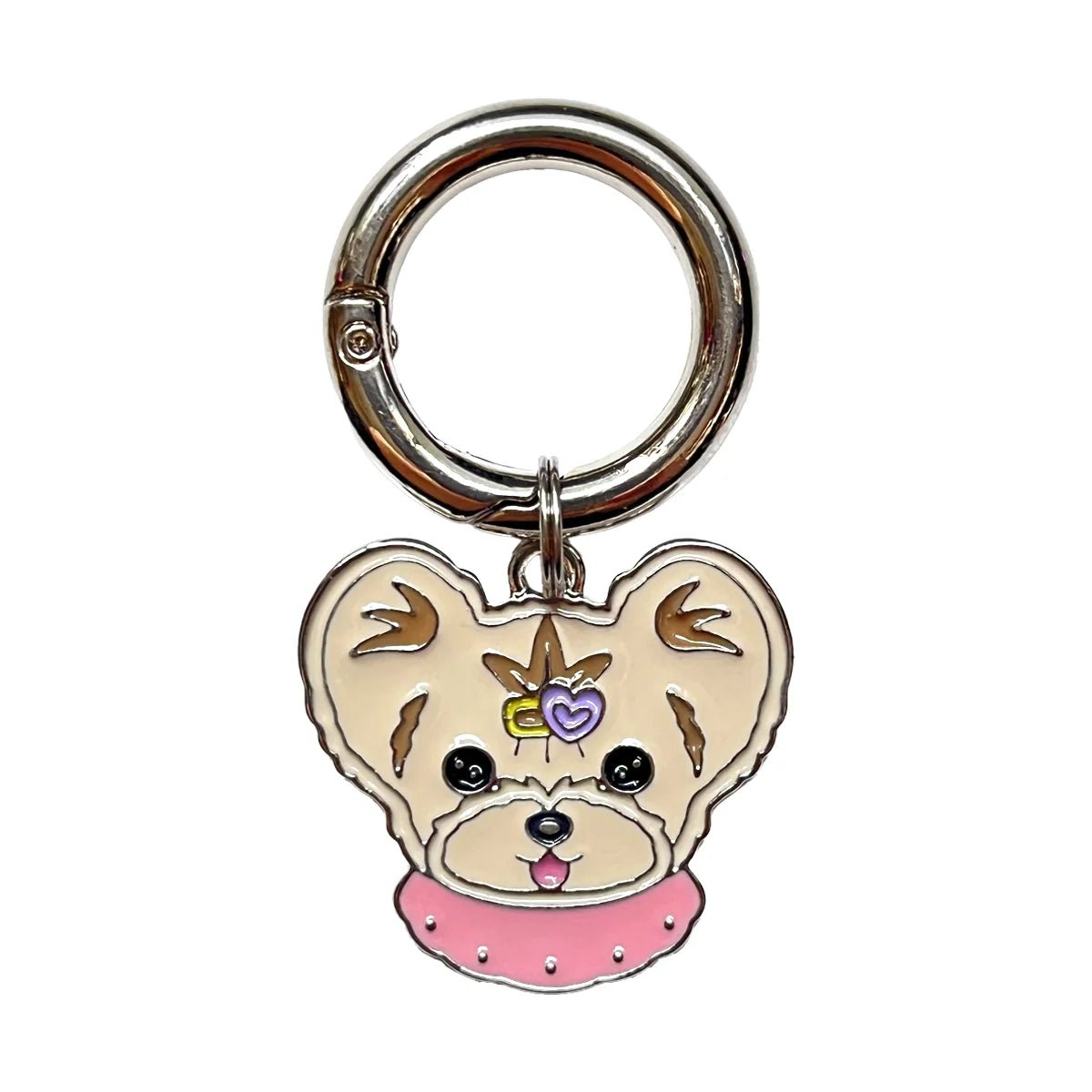 tag-yorkshire-terrier-Personalized Dog Breed Tag – Custom Engraved Enamel Collar Charm - PawPaw Palace - 