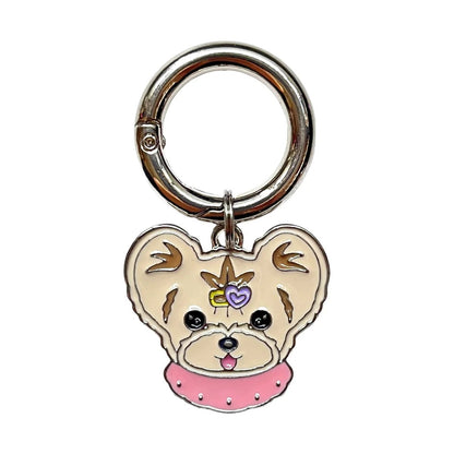 tag-yorkshire-terrier-Personalized Dog Breed Tag – Custom Engraved Enamel Collar Charm - PawPaw Palace - 