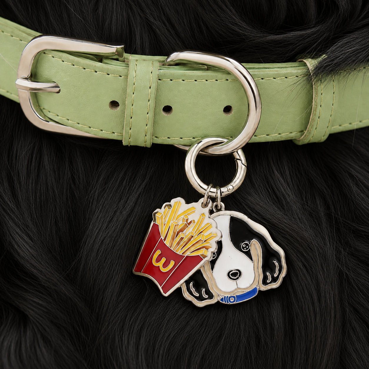 Personalized Dog Collar & Breed ID Tag Set — 20+ Breeds - PawPaw Palace - 