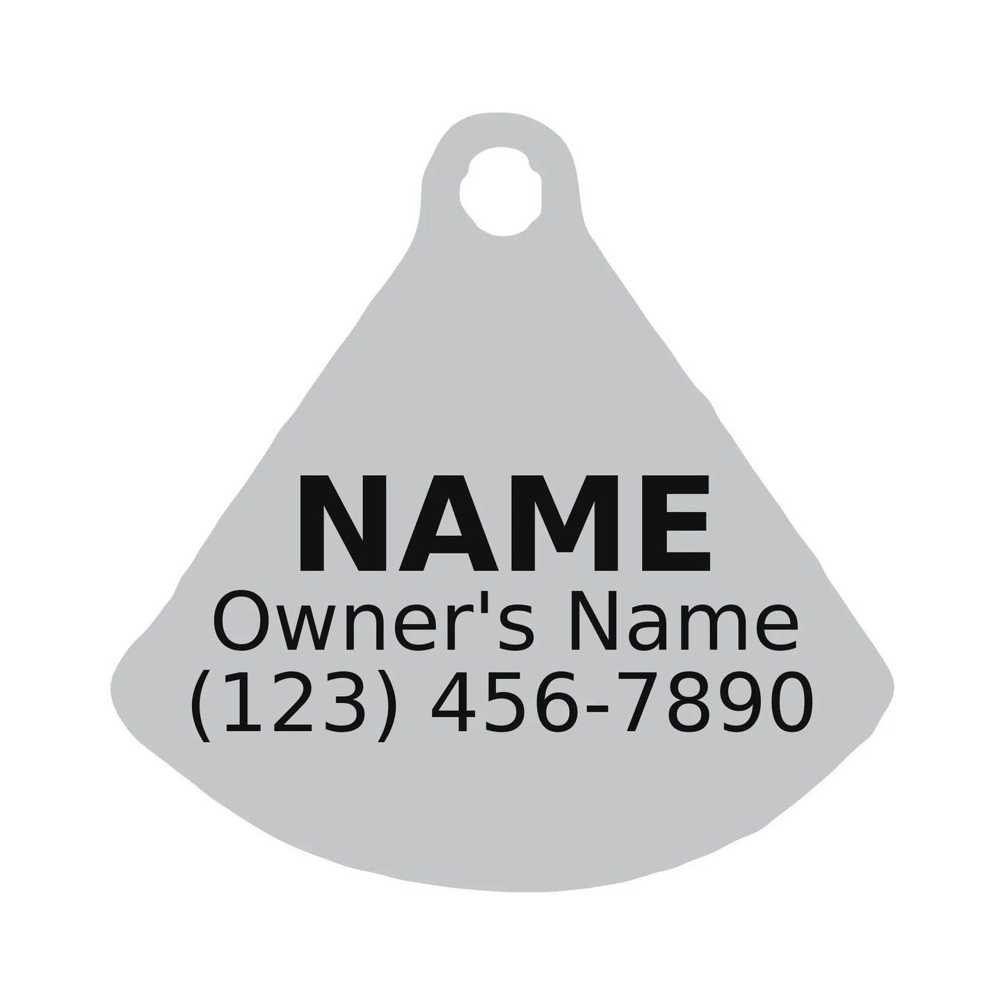 Personalized Watermelon Pet ID Tag – Custom Engraved Dog & Cat Tag - PawPaw Palace - 