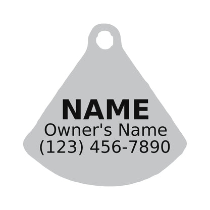 Personalized Watermelon Pet ID Tag – Custom Engraved Dog & Cat Tag - PawPaw Palace - 