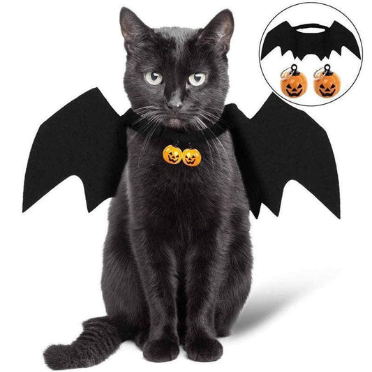 Pet Bat Wing Cosplay Halloween 3 Color Costume Props - PawPaw Palace - 
