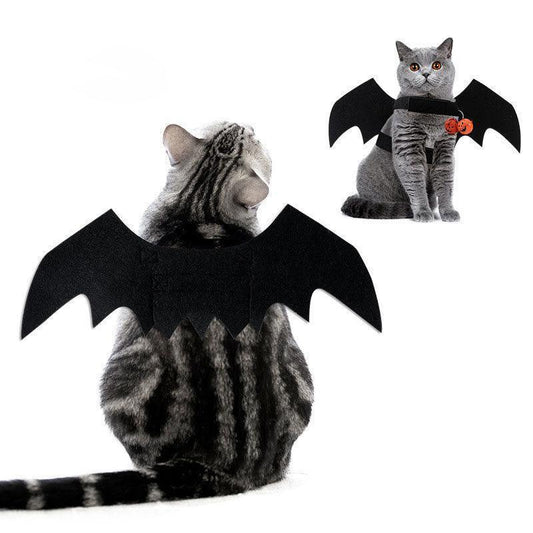 Pet Bat Wing Cosplay Halloween 3 Color Costume Props - PawPaw Palace - 
