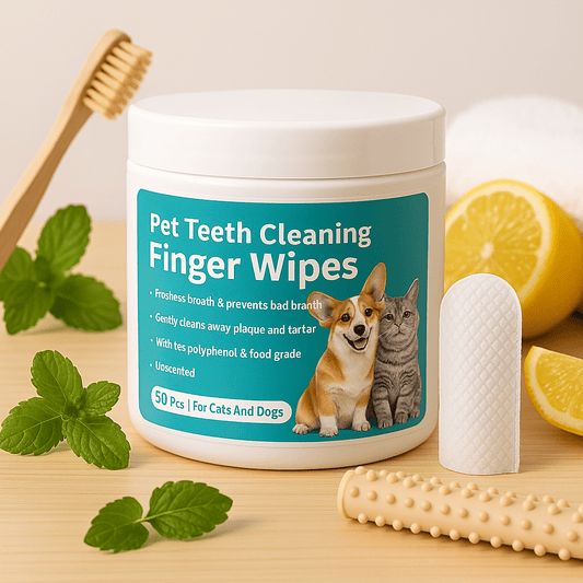PetSmile Natural Dental Finger Pads - PawPaw Palace - 
